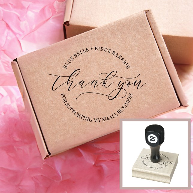 Tampons Encreurs Merci Script Produits cuits boulangerie affaires (Créateur téléchargé)