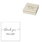 Merci typographie script chic simple mariage