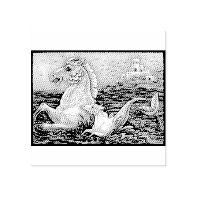 TAMPONS ENCREURS MERHORSE & BÉBÉ IMAGINAIRE EN CAOUTCHOUC (Impression)