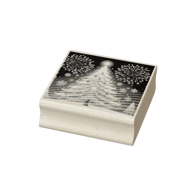 Tampons Encreurs Merry Christmas Tree Coffee Mug – Winter Festival  (Tampon)