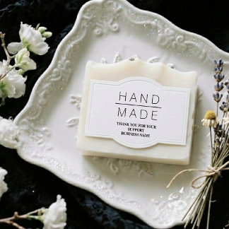 Tampons Encreurs Minimalist Handmade Support Rubber Stamp TMF26