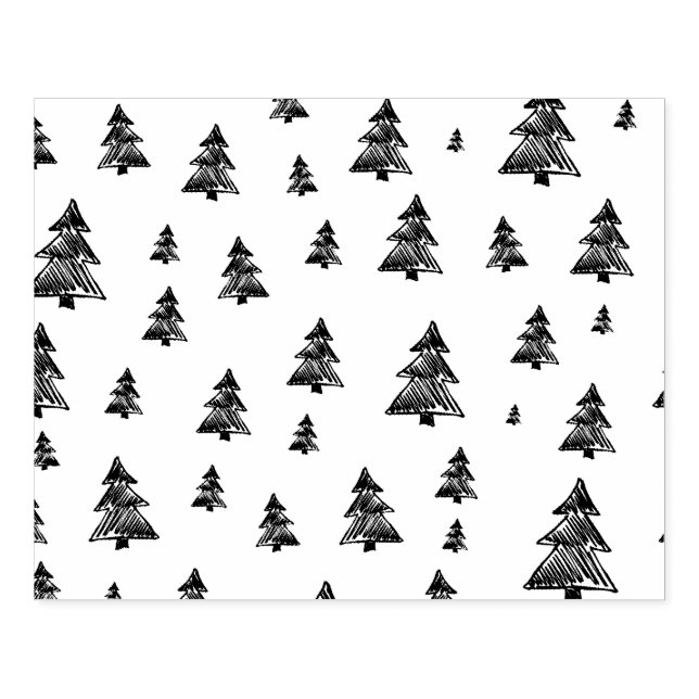 Tampons Encreurs Modèle d'arbre de Noël (Impression)