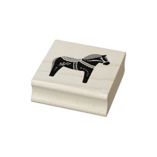 Tampons Encreurs Modèle de cheval Dalah/silhouette/motif