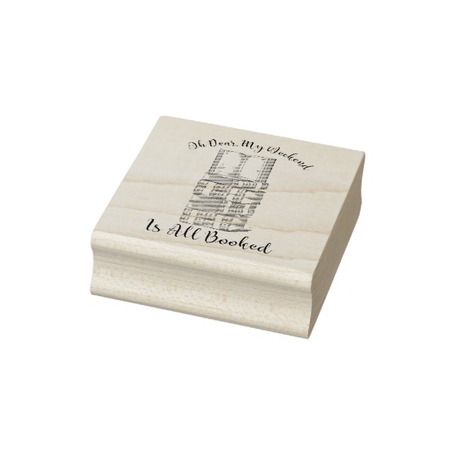 Tampons Encreurs Mon Week-End Est Réservé (Tampon)