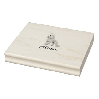 Tampons Encreurs monochrome caniche