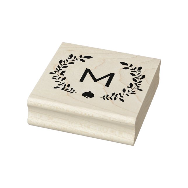 Tampons Encreurs Monogramme Laurel & Spade (Tampon)