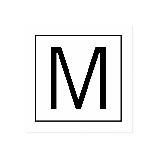 Tampons Encreurs Monogramme moderne professionnel (Impression)