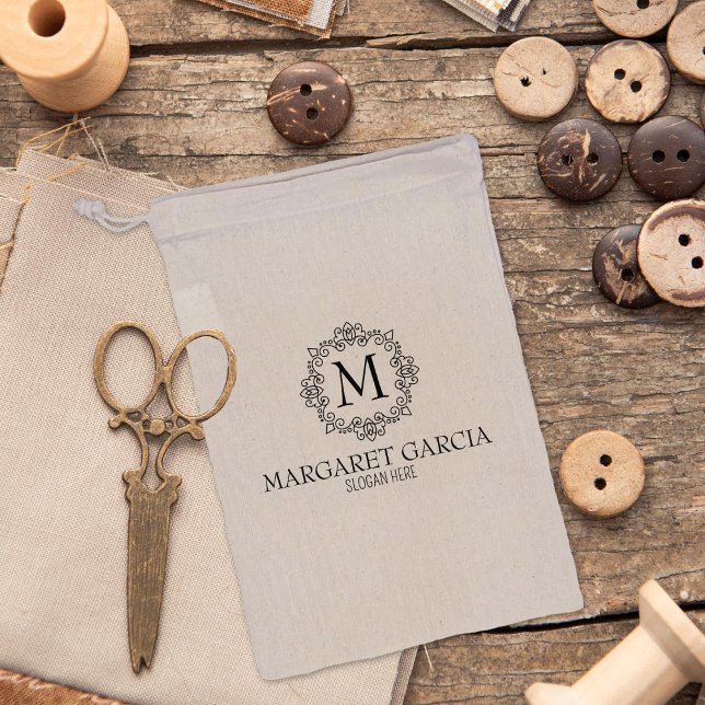 Tampons Encreurs Monogramme sur mesure d'emballage, petite entrepri (Créateur téléchargé)