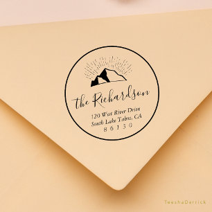 Tampons Encreurs Mountain Sketch Sunlight Beausson Adresse de retou