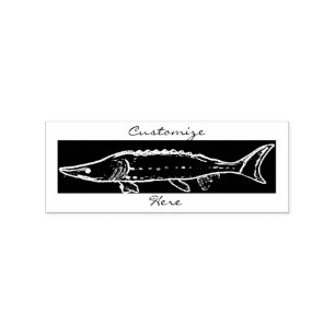 Tampons Encreurs natation d'esturgeon