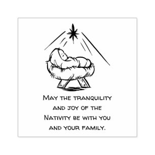 Tampons Encreurs Noël Bébé Jésus en colère Salutations