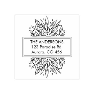 Tampons Encreurs Nom de famille personnalisé