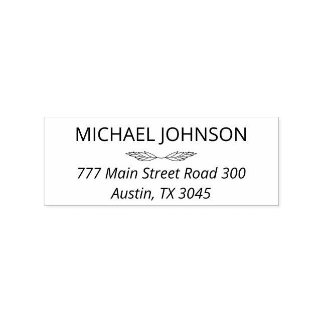 Tampons Encreurs Nom Et Adresse Du Timbre En Caoutchouc De L'Oeuf D (Impression)