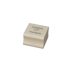 Tampons Encreurs Noms des couples et Ampersand