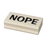 NOPE ( comme dans NO, Rejeté, Refusé )