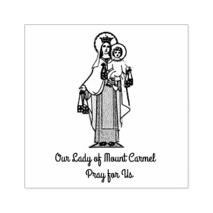 Tampons Encreurs Notre Madame du mont Carmel W omoplate