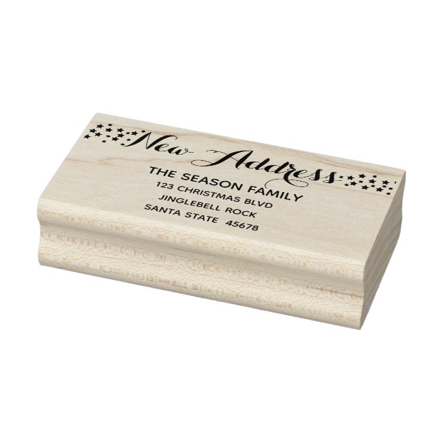 Tampons Encreurs Nouvelle adresse de retour (Tampon)