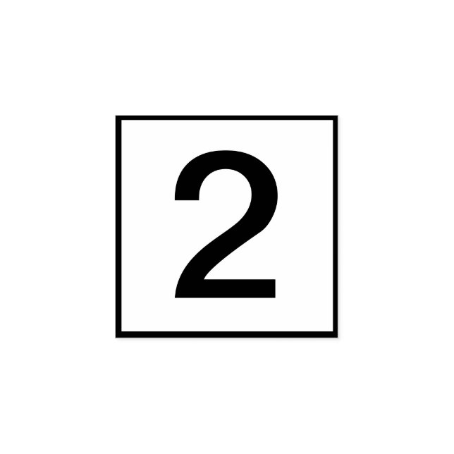 Tampons Encreurs Numéro unique personnalisé (Impression)