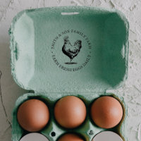 Oeuf de poulet vintage dessiné à la main Caoutchou