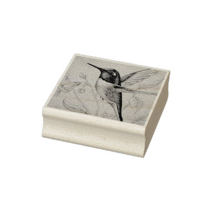 Tampons Encreurs Oiseau d'Aquarelle Vintage No. 1