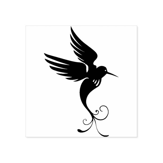 Tampons Encreurs Oiseau de Paradise Timbre en caoutchouc (Impression)