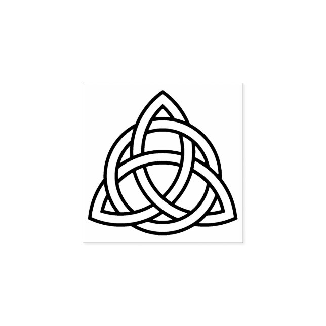 Tampons Encreurs Original Celtic Triquetra Knot black icon (Impression)