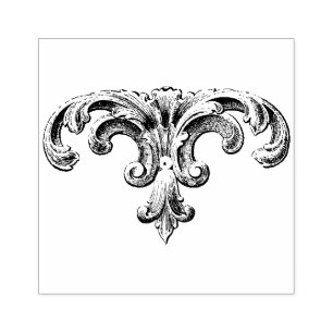 Tampons Encreurs Ornement architectural gothique   Timbre