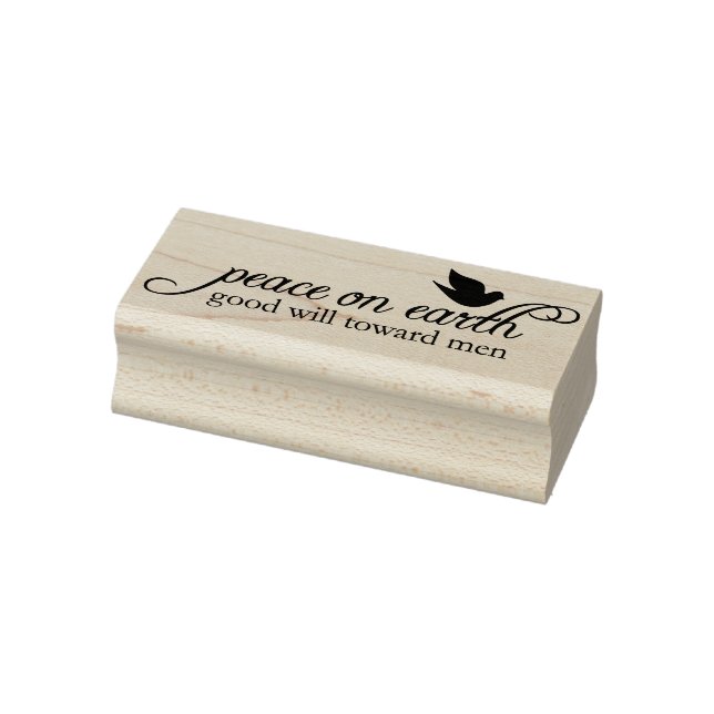 Tampons Encreurs Paix sur Terre Timbre d'art en caoutchouc Noël (Tampon)