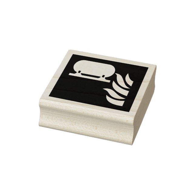 Tampons Encreurs Panneau de sécurité d'installation d'un extincteur (Tampon)