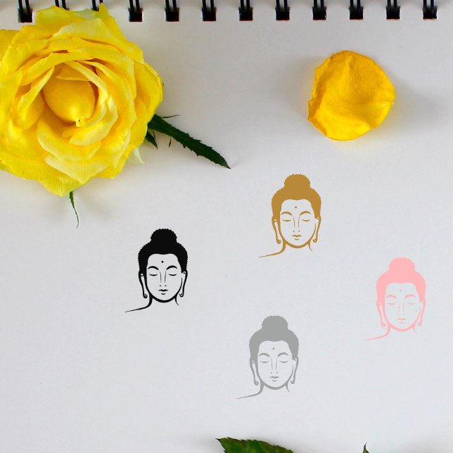Tampons Encreurs Panneau de tête Bouddha (Créateur téléchargé)