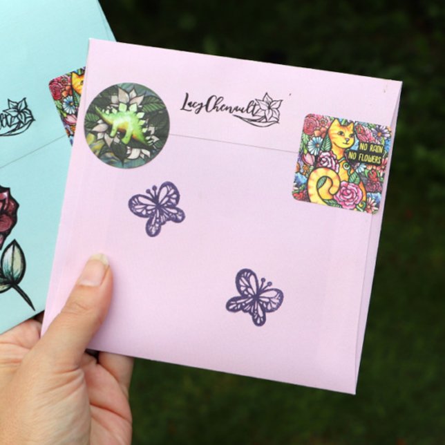 Tampons Encreurs Papillon (Créateur téléchargé)