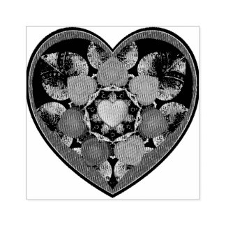 Tampons Encreurs Parapluie violet & coeurs .7