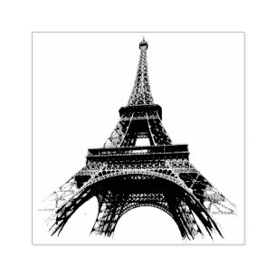 Tampons Encreurs Paris Tour Eiffel France Vintage