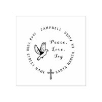 Peace Love Joy | Christian Dove Adresse de retour