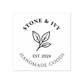 Tampons Encreurs Personalized Logo Rubber Stamp