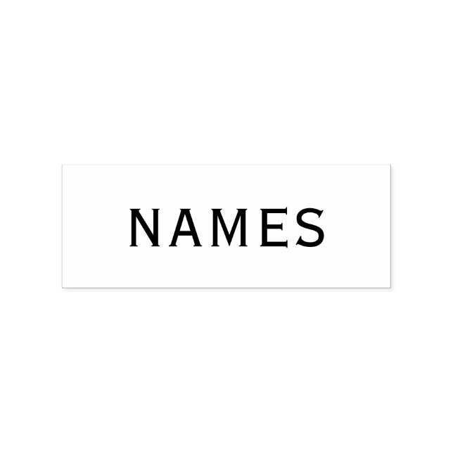 Tampons Encreurs Personalized With Last Name or Nickname on Them (Impression)