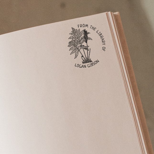 Tampons Encreurs Personnalisé À Partir De La Bibliothèque De, Livre (Créateur téléchargé)