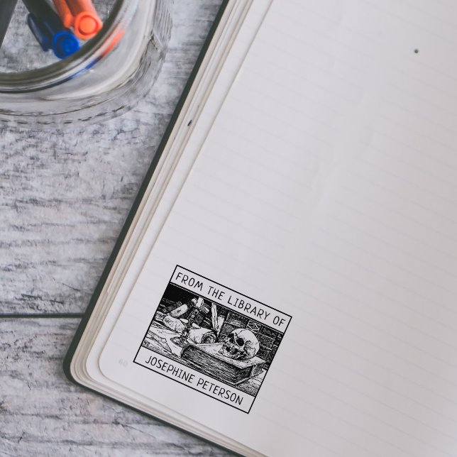 Tampons Encreurs Personnalisé À Partir De La Bibliothèque De, Livre (Créateur téléchargé)