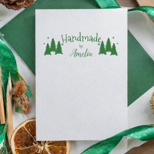 Tampons Encreurs Personnalisé artisanal par sapin de Noël