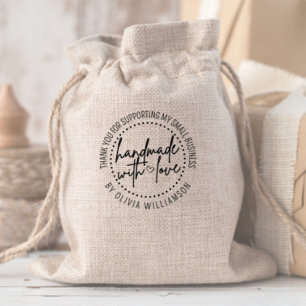 Tampons Encreurs Personnalisé Avec Merci D'Amour Petite Entreprise