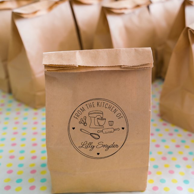 Tampons Encreurs Personnalisé depuis la cuisine (Créateur téléchargé)