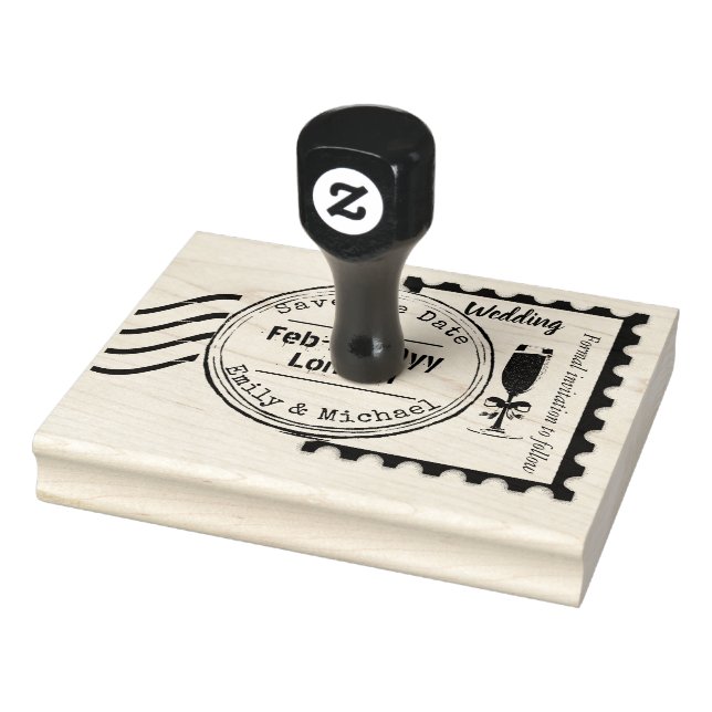 Tampons Encreurs Personnalisé Enregistrer le style Timbre pour mari (Tampon)
