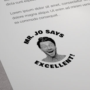 Tampons Encreurs Personnalisé Funny Teacher Photo Excellent