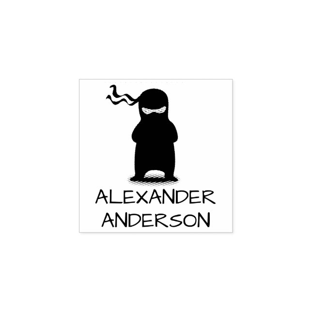 Tampons Encreurs Personnaliser Ninja (Impression)