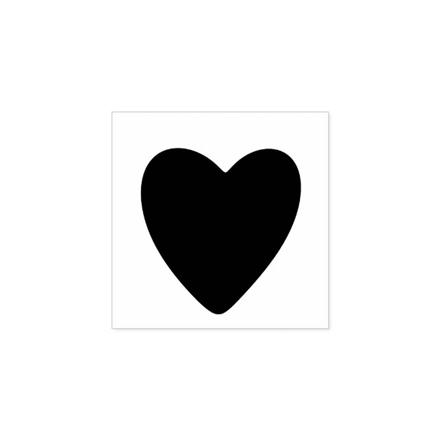 Tampons Encreurs Petit coeur de timbres en caoutchouc (Impression)