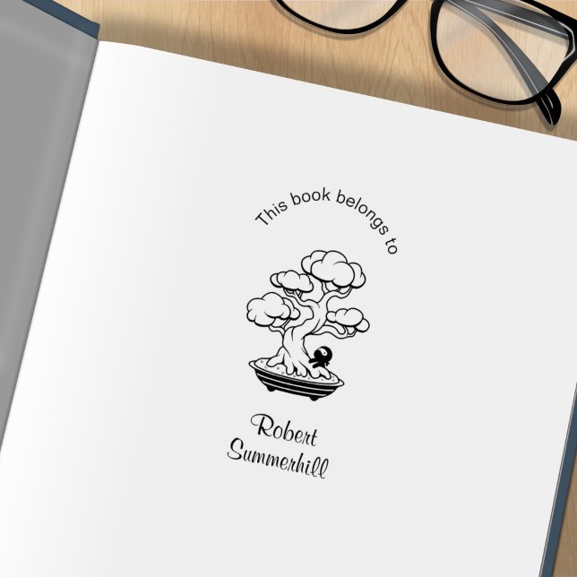 Tampons Encreurs Petite plaque d'arbre Bonsai Ninja (Créateur téléchargé)