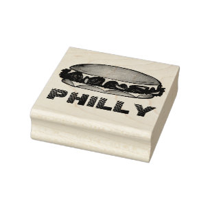 Tampons Encreurs Philadelphia Philadelphia Fromage Steak Sandwich