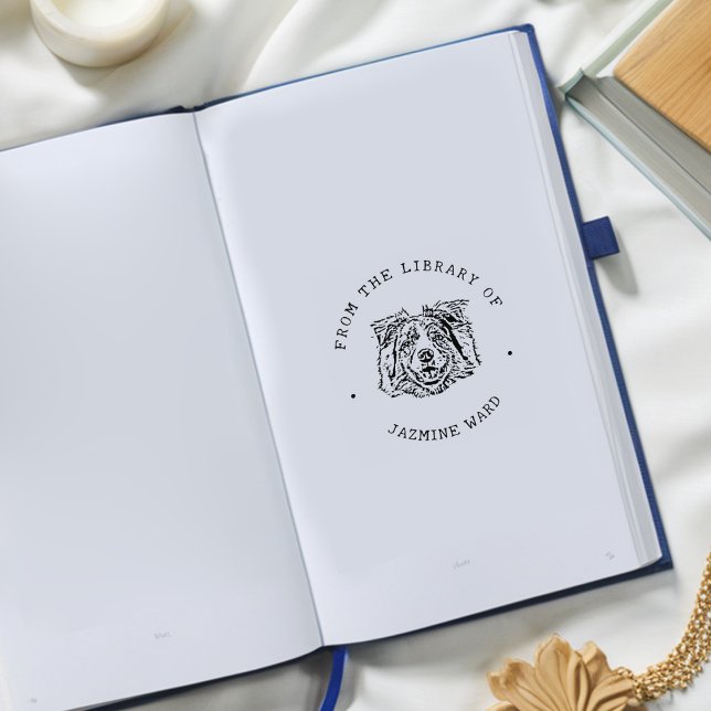 Tampons Encreurs Photo d'Animal Personnalisé De la Bibliothèque De  (Créateur téléchargé)