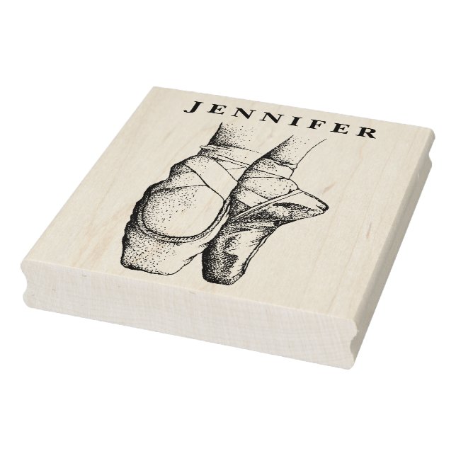 Tampons Encreurs Pieds de ballerine sur pointes #1 (Tampon)