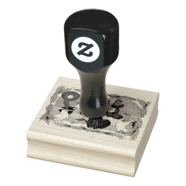 Tampons Encreurs Pigeons de Christmas (Tampon)